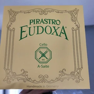 Pirastro Eudoxa Cello A String Aluminum/Gut 21½ PM Ball Handmade in Germany NEW - Picture 1 of 2