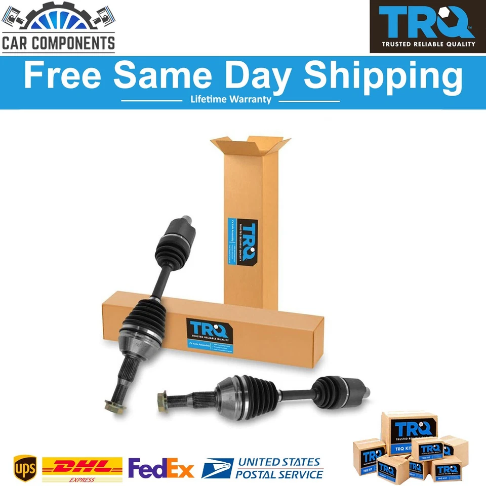 TRQ 全新前 CV 联合轴总成对适用于 1995 - 2011 别克凯迪拉克 — 第 1/3 张图片