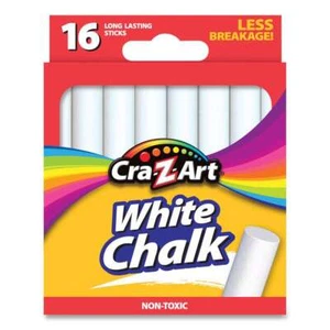 Cra-Z-Art White Chalk, 16/Pack - Picture 1 of 2