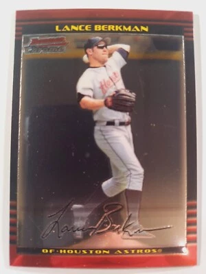 2002 Bowman Chrome Baseball #69 Lance Berkman - Image 1 of 3