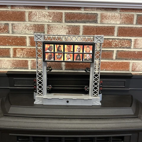 WWE WWF Talking Lights Titan Tron Live Stage by Jakks 1999 Working Condition Cover