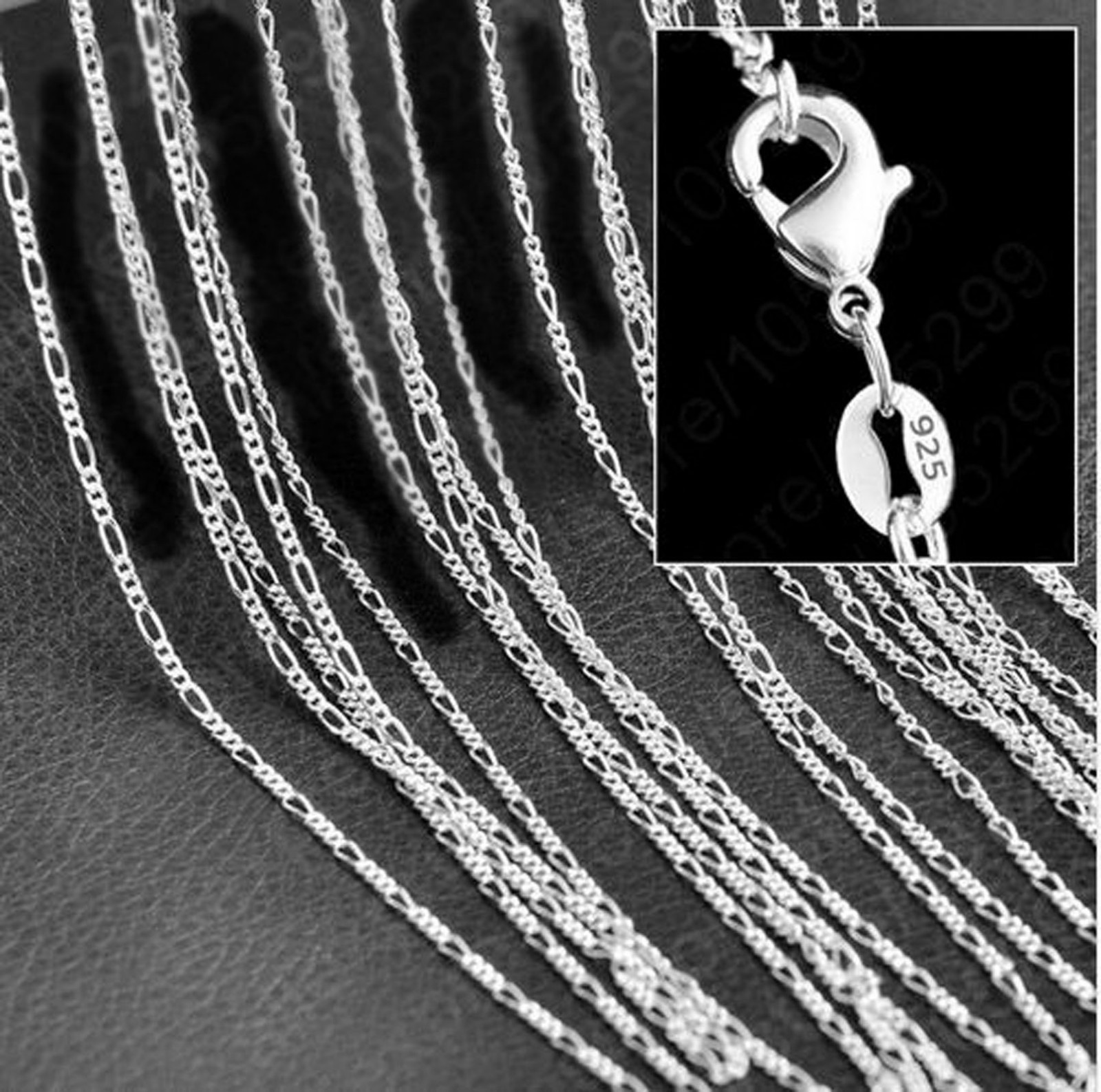 Wholesale 10PCS 925 Silver Plated 