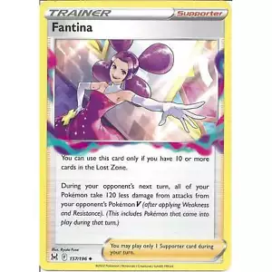 157/196 Fantina : Uncommon : Pokemon Trading Card Game : SWSH-11 Lost Origin - Picture 1 of 3