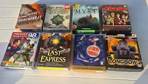PC Big Box CD Spiele x8 Restposten Bundle meistsehr guter Zustand gebraucht - einige selten - Bild 1 von 21
