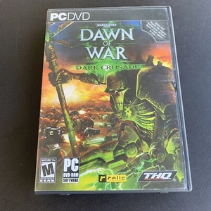 Warhammer 40,000 - Dawn Of War - Dark Crusade (PC DVD-ROM) -- Complete w/ Manual - Picture 1 of 7