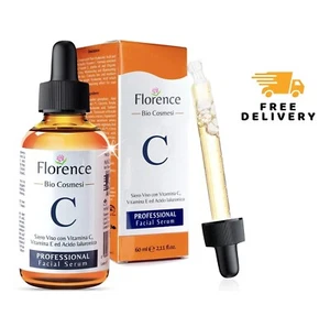 Big 2.11oz. Organic Vitamin C Serum for Face with Hyaluronic Acid & Niacinamide. - Picture 1 of 11