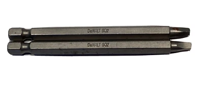DEWALT DW2232  3 1/2" Square #2 Power Bit (2 Count) - New open box - Image 1 of 3