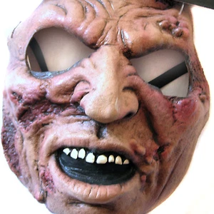 Halloween Ugly Warty Face Mask Adult Size - Picture 1 of 2