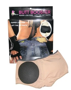 Low Rise Shaper Panty w/ Removable Foam Butt Pads Boy Shorts Underwear Shapewear - Picture 1 of 1