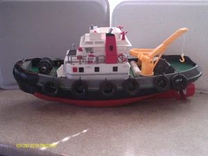 RADIO CONTROLLED TUG BOAT 23" LONG , NEEDS TLC - Picture 1 of 12