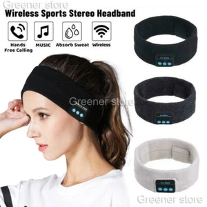 Stéréo Casque Sans fil Bluetooth Bandeau Sommeil Sport Headphone Écouteurs Bande - Bild 1 von 19