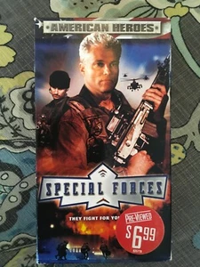 American Heroes: Special Forces VHS 2002 Lions Gate Rare Action OOP RARE HTF - Picture 1 of 5