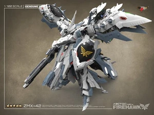PREORDER Mechanicore 1/100 ZMX-42 Firehawk the Arctic Combat Mode Model Kit - Imagen 1 de 10