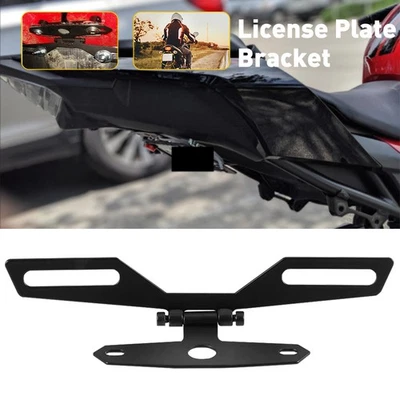 Motorcycle License Bracket Plate Motorcycle License Plate Mount K Foto 1 de 4
