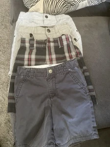 Lot Of 4 Boys Shorts Shawn White Quicksilver Dickies Gymboree Sz 5 - Picture 1 of 9