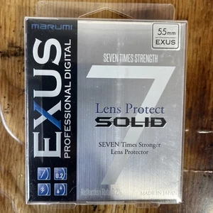Marumi Exus 55mm Protezione Obiettivo SOLID 7 NUOVO - MADE IN JAPAN - Foto 1 di 3