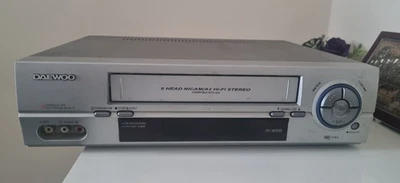 Daewoo ST862P VCR, 6 Head NICAM Hi-Fi Stereo faulty, no remote control - Image 1 of 4