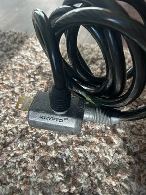 Kryptonite KryptoFlex  6ft 15mm Braided Steel Cable Lock with Key - Image 1 of 3