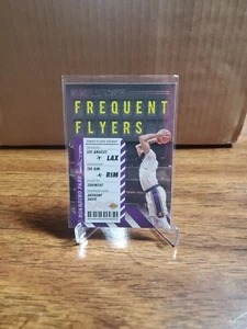 2020-21 Panini NBA Hoops Frequent Flyers #5 Anthony Davis - Los Angeles Lakers - Picture 1 of 2