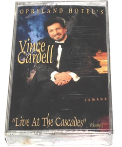 Vince Cardell - Live At The Cascades Vol 1 (Cassette Tape) NEW SEALED - Picture 1 of 4