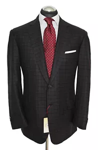 Chaqueta Brioni T. 52 gris 2 botones cirujano puños gris oscuro/lana roja precio original: 3829 € - Imagen 1 de 13