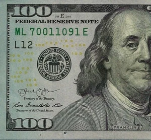 2013 $100 Federal Reserve Note July 11, 1991 Birthday / Anniversary Note - Picture 1 of 3