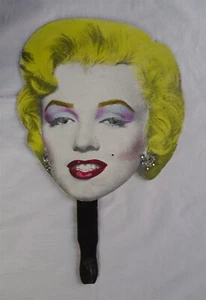 Vintage Marilyn Monroe Handmade Face Mask, Fan Masques, C. T. East, SIGNIERT, 1980 - Bild 1 von 4