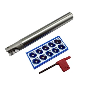 BAP 400R-C24-25-200-2T 90° Indexable End Mill Holder+APMT1604PDER Carbide Insert - Picture 1 of 7