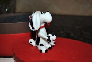 NUOVO FITZ & FLOYD VETRO SERRAGLIO REGINA E PRINCIPE statuina SCATOLA REGALO CANE CUCCIOLO - Foto 1 di 6