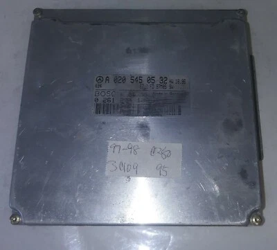 Ordenador Mercedes-Benz C280 ecm ecu 1997-1998 A 020 545 05 32 Foto 1 de 4