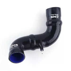 Fit 2004-2011 SAAB 9-3 9-3X 2.0T Silicone Intake Air Cleaner Filter Black Hose - Imagen 1 de 12