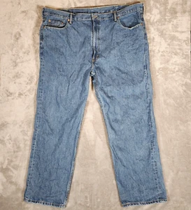 Jeans Levi's 550 para hombre 48X32 rectos relajados denim azules usados - Imagen 1 de 18