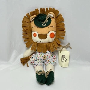 Bambuci ungarisch handgefertigt Patchwork Löwe Waldorf Montessori Tuch Tier Plüschtier - Bild 1 von 5