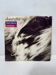 Peter Gabriel & Kate Bush - Don’t Give Up, Curtains, 7” 45 RPM record, Geffen - Picture 1 of 4