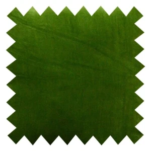 Moss Green Cotton Velvet Upholstery Fabric for Sofa |44” Wide | Soft & Durable - Picture 1 of 5