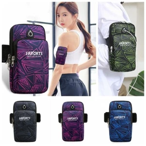 Arm Band Mobile Phone Holder Bag Sport Running Jogging Gym Exercise Pouch Case\ - Photo 1/12