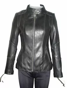 Damen-Echtlederjacken Übergröße & alle Größe 4115 bestes cooles stilvolles Futter - Bild 1 von 4