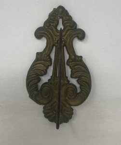 VINTAGE CAST IRON BILL RECEIPT NOTE HOLDER  WALL MOUNT HANGING - SPIKE HOOK ~USA - Picture 1 of 5