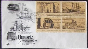 US FDC SC #1443A HISTORIC PRESERVATION ArtCraft 1971. - Picture 1 of 1