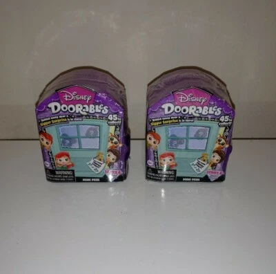 Disney Doorables Mini Peek Surprise Figures Lot of 2 Series 6 Kids Toys NEW  - Image 1 of 2