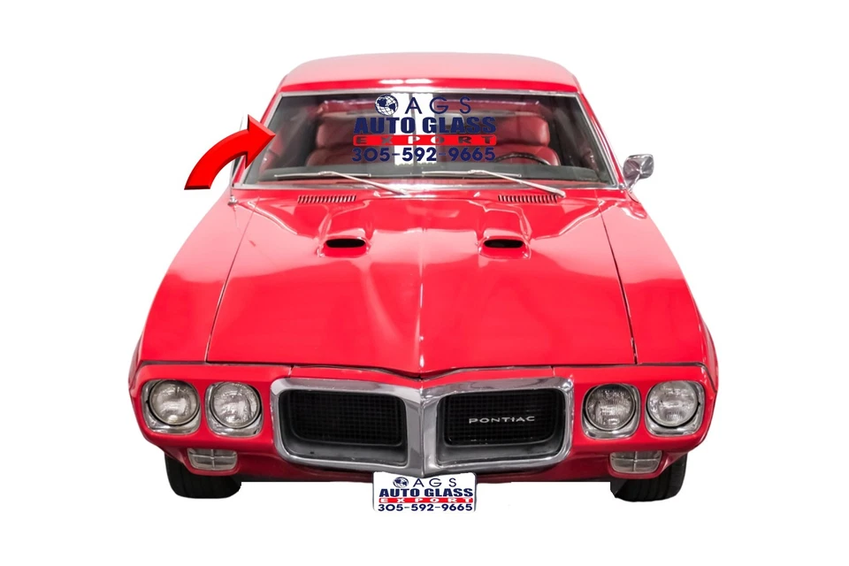 Pontiac Firebird 1967-1969 cupé de 2 puertas parabrisas DW00688GBN Foto 1 de 1