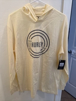 Camiseta de manga larga con capucha Hurley Lagos para hombre talla M Foto 1 de 4