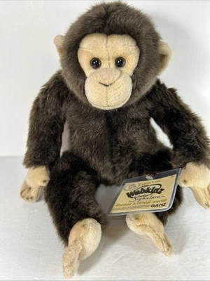 Ganz Webkinz Signature Chimpanzee Plush WKSS2007 10" Stuffed Animal w/Code - Image 1 of 4