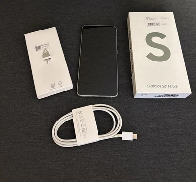 Samsung Galaxy S21 FE 5G 128GB Olive mit OVP! Guter Zustand! - Bild 1 von 4