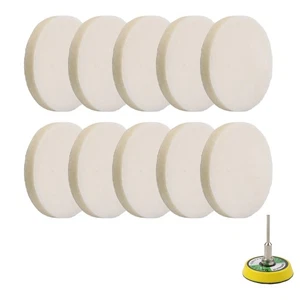 11Pcs/Set Polishing Pad Woodworking Tools Wool Polishing Wheel Polishing - Picture 1 of 12