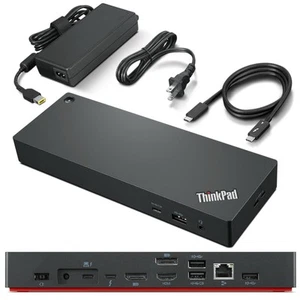 Lenovo ThinkPad Universal Thunderbolt 4 Dock Docking Station + 135W Netzteil EU - Afbeelding 1 van 1