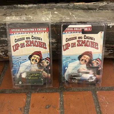 PREMIUM CUSTOM Cheech And Chong Hot Wheels Up In Smoke Van REAL RIDERS Impala Foto 1 de 4