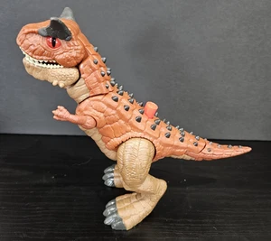 Figura de acción Imaginext Dinosaur Jurassic World marrón Carnotaurus Toy 2018 - 8" - Imagen 1 de 6