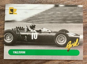 1962 / BRM Graham Hill #181 1992 Grid Formula 1 F1 Vintage Trading Card - CLEAN - Picture 1 of 2