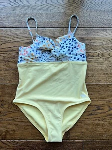 NEW w/ Tags ABERCROMBIE Girls Bathing Suit Size 9/10 twist front one piece - Picture 1 of 8